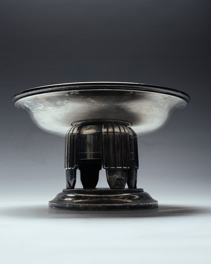 COUPE EN MÉTAL ARGENTÉ, 1930s