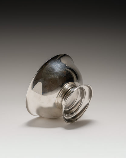 LARGE METAL DISH, 1950s