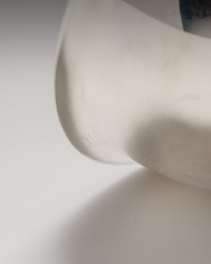 LARGE METAL DISH, 1950s