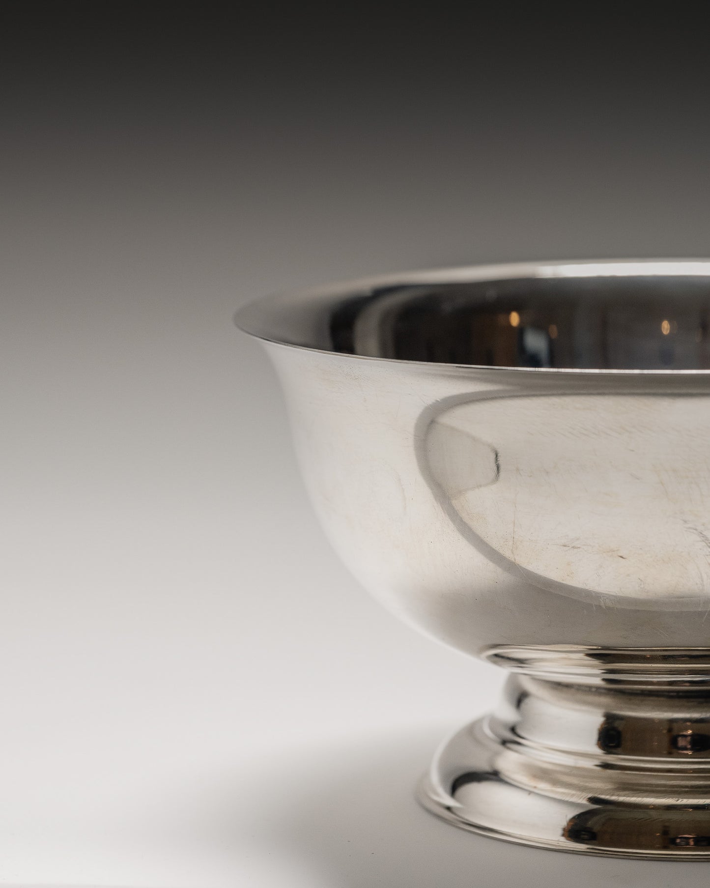 LARGE METAL DISH, 1950s