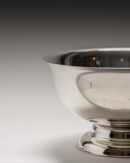 LARGE METAL DISH, 1950s