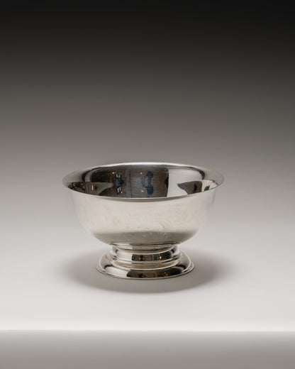 LARGE METAL DISH, 1950s