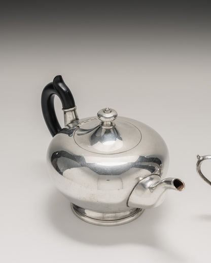 ENSEMBLE À THÉ EN ÉTAIN, 1960s