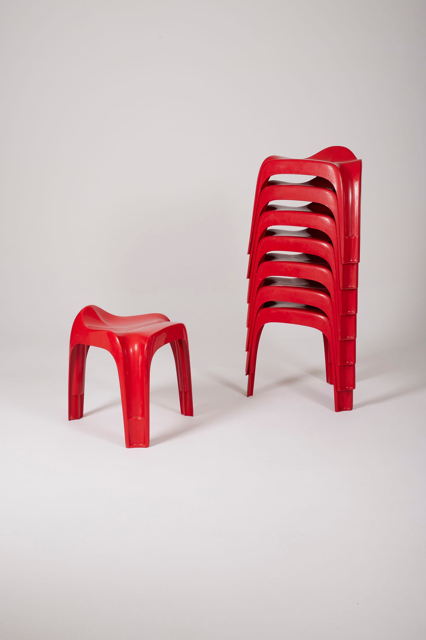 ALEXANDER BEGGE STOOL, 1970s 