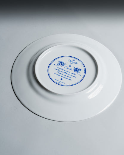 SET OF 12 CISELIO DESSERT PLATES, CHRISTOFLE, 1960s