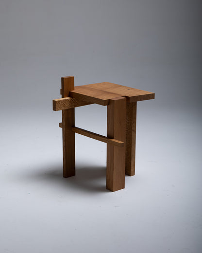 Oak S4-01 Stool