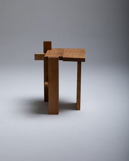 Oak S4-01 Stool