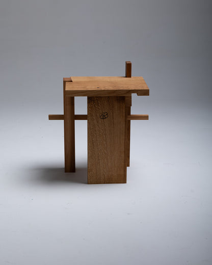 Oak S4-01 Stool
