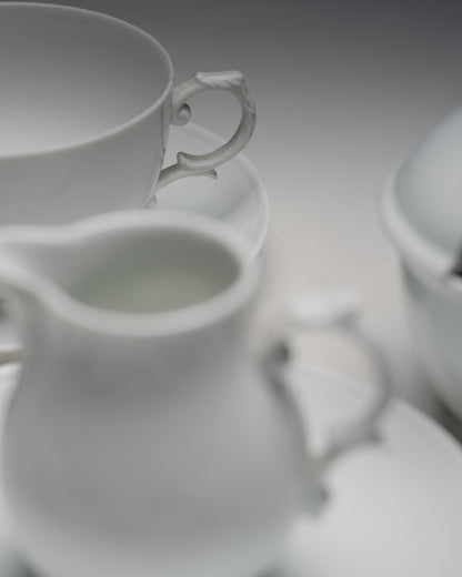 SERVICE À THÉ EN PORCELAINE,  FÜRSTENBERG, 1960s