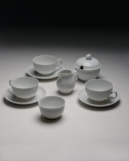 SERVICE À THÉ EN PORCELAINE,  FÜRSTENBERG, 1960s