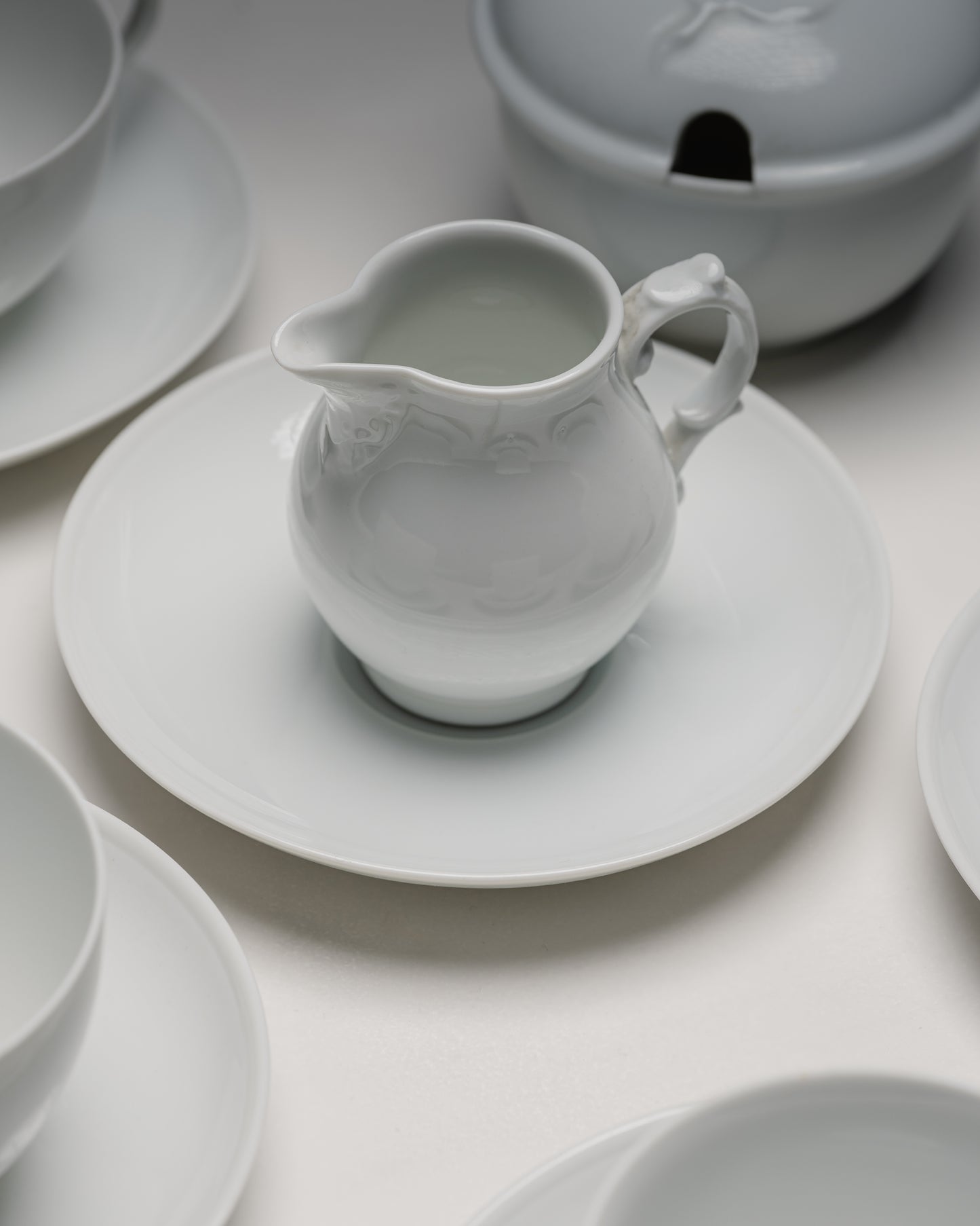 SERVICE À THÉ EN PORCELAINE,  FÜRSTENBERG, 1960s