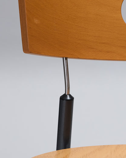 WOODEN CHAIR, KUSCH+CO, 1980s