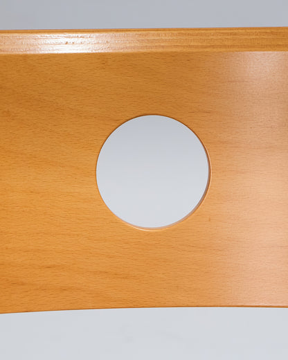 SET OF 4 WOODEN CHAIRS, KUSCH+CO, 1980s