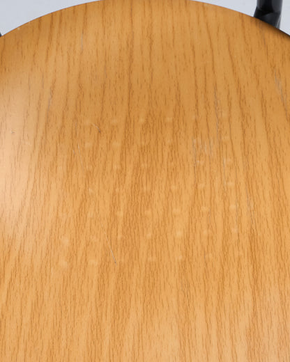 PAIRE DE CHAISES EN BOIS, KUSCH+CO, 1980s