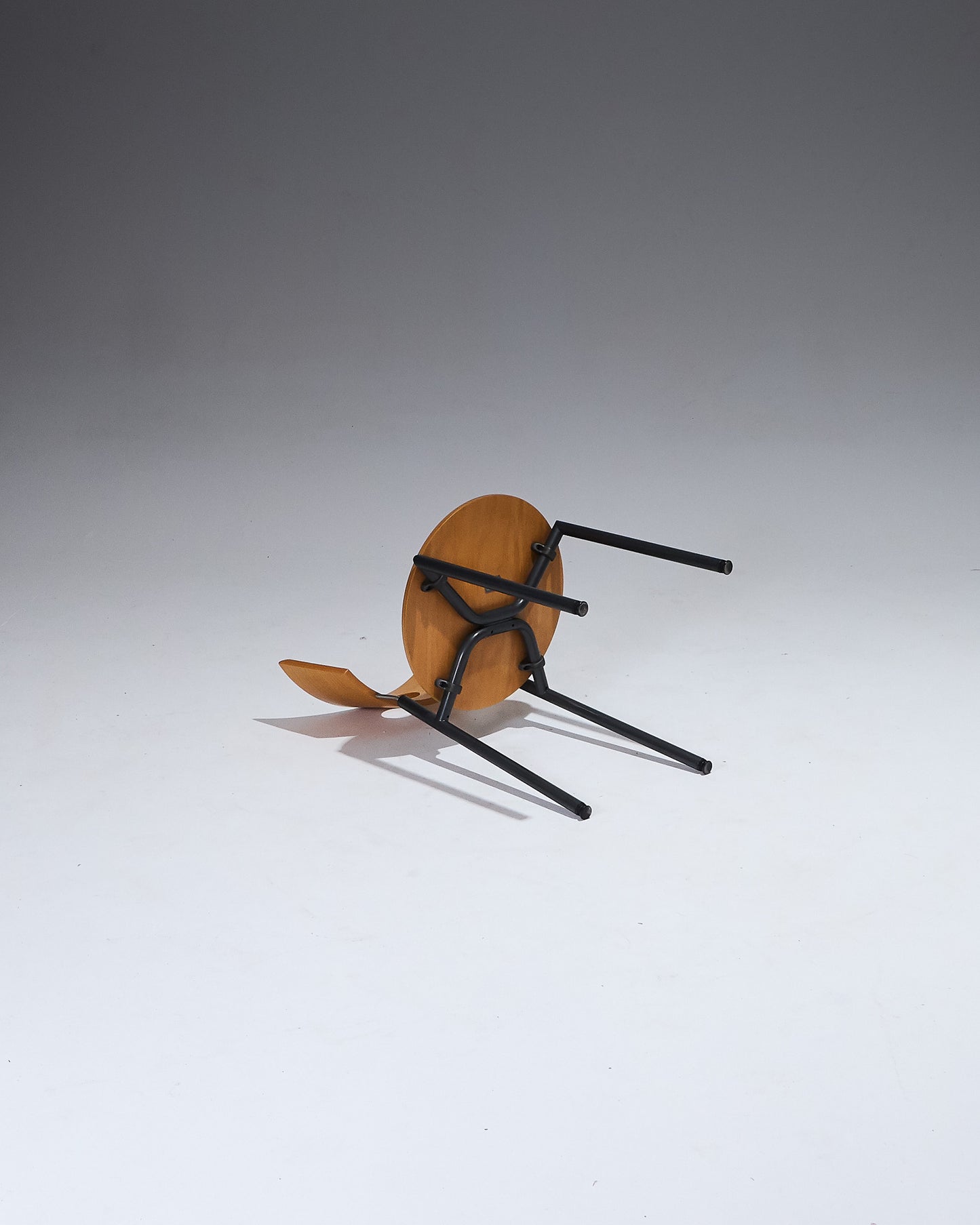 WOODEN CHAIR, KUSCH+CO, 1980s