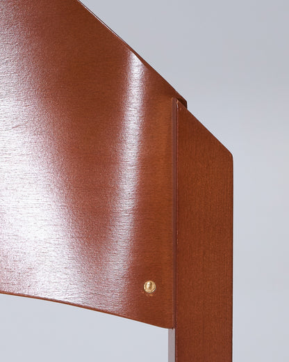 PAIR OF WOODEN CHAIRS, THONET, 1980s