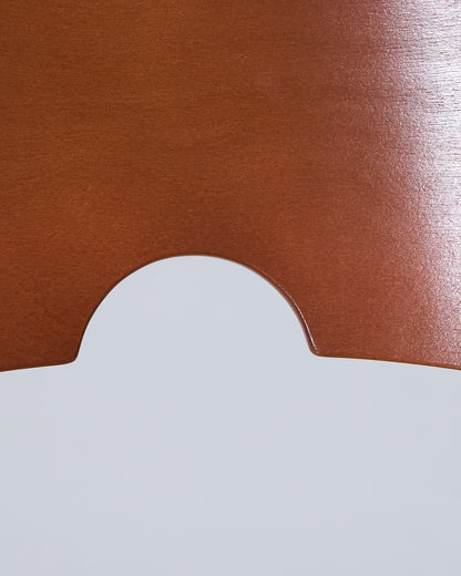 PAIR OF WOODEN CHAIRS, THONET, 1980s