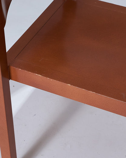 PAIR OF WOODEN CHAIRS, THONET, 1980s