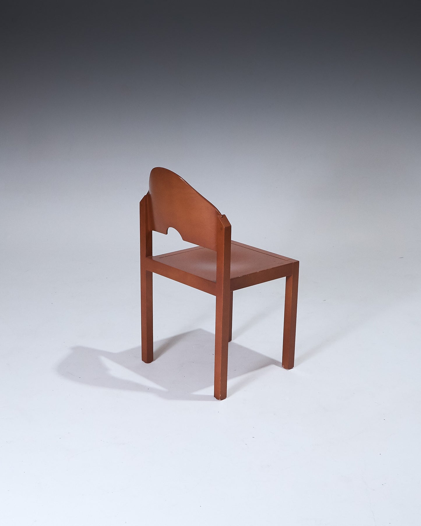 PAIR OF WOODEN CHAIRS, THONET, 1980s