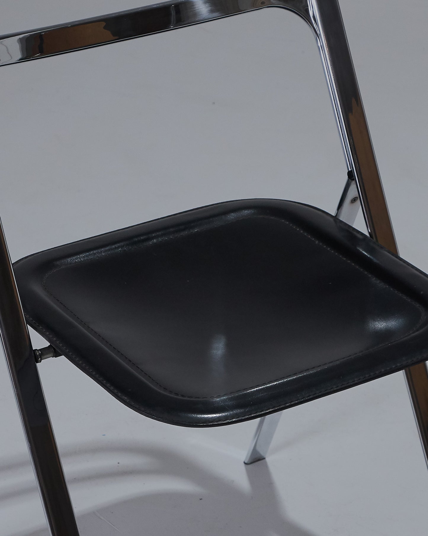 SET OF 4 CLIO FOLDING CHAIRS, GIORGIO CATTELAN, CIDUE, 1970s