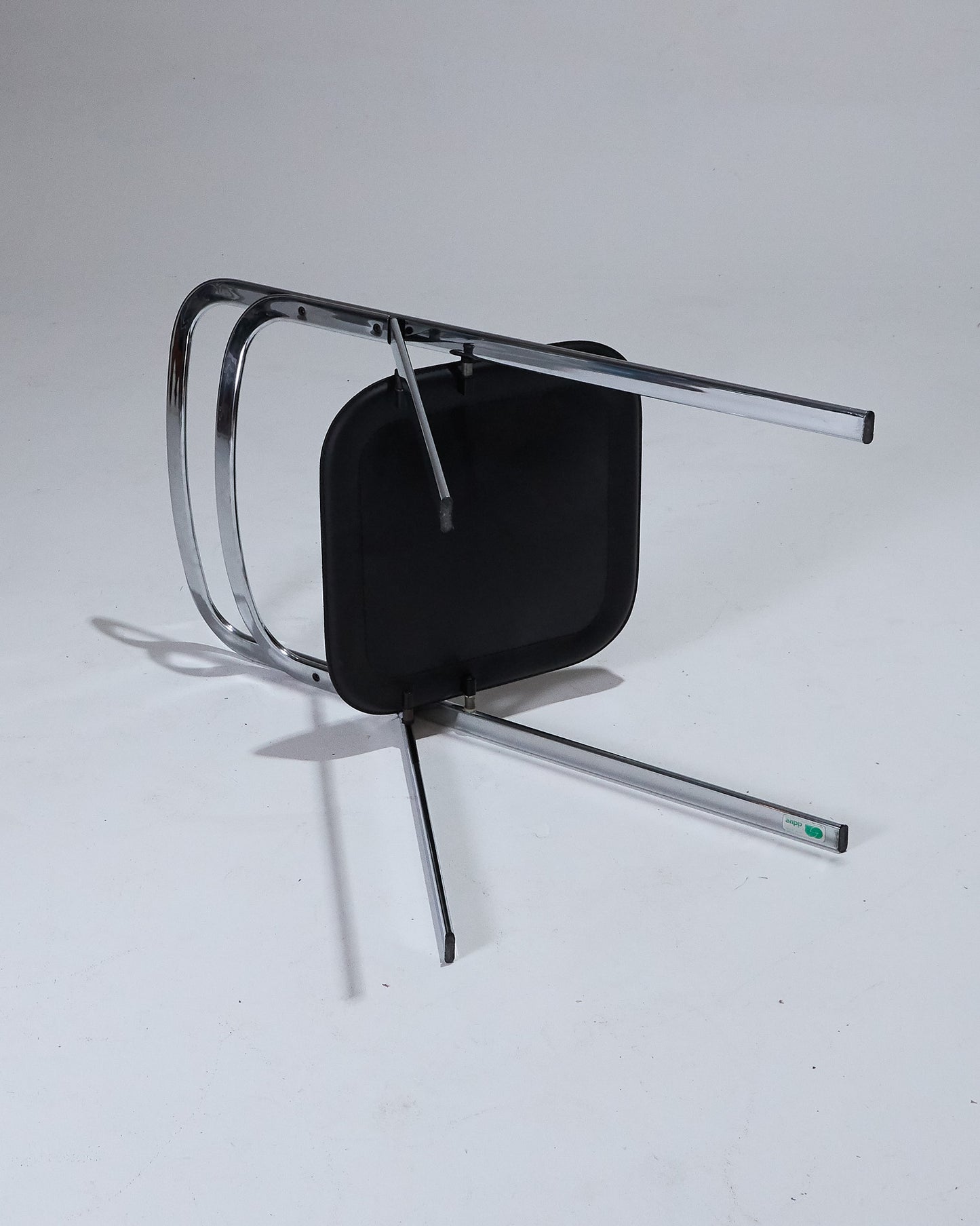 SET OF 4 CLIO FOLDING CHAIRS, GIORGIO CATTELAN, CIDUE, 1970s
