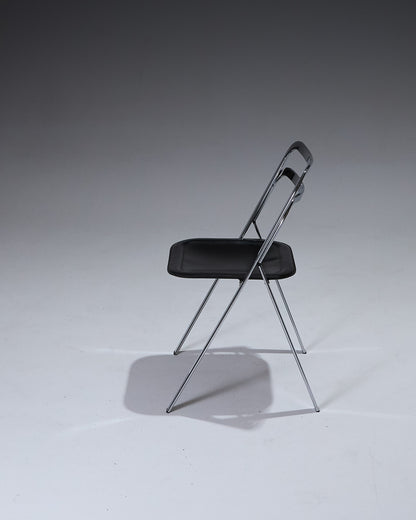 SET OF 4 CLIO FOLDING CHAIRS, GIORGIO CATTELAN, CIDUE, 1970s