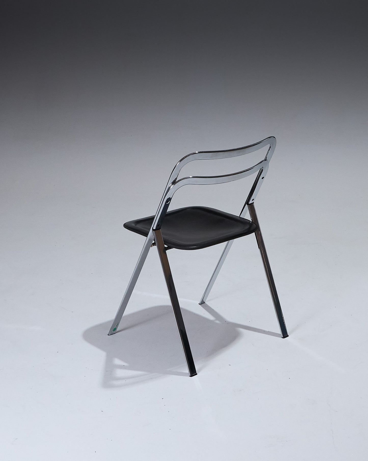 SET OF 4 CLIO FOLDING CHAIRS, GIORGIO CATTELAN, CIDUE, 1970s