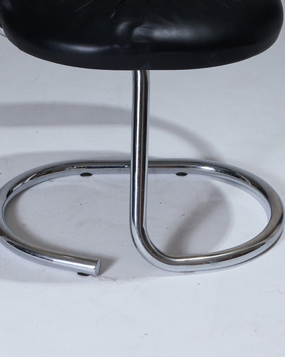 PAIR OF GIOTTO STOPPINO COBRA CHAIRS, 1970s