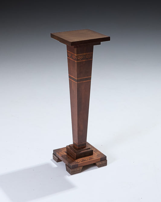 WOODEN COLUMN, ART DECO, 1930s