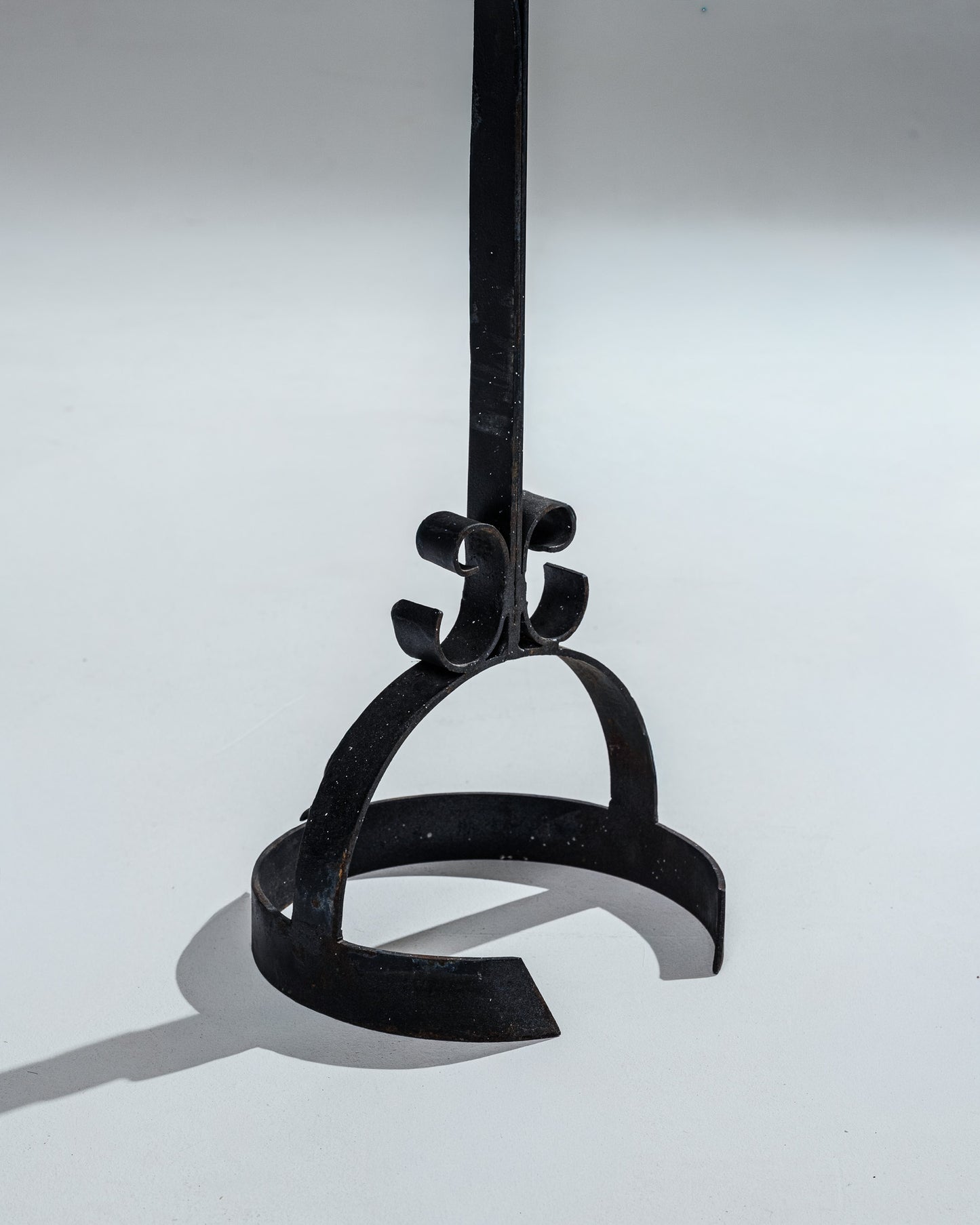 WROUGHT IRON ROOSTER FLOOR LAMP, 1950s