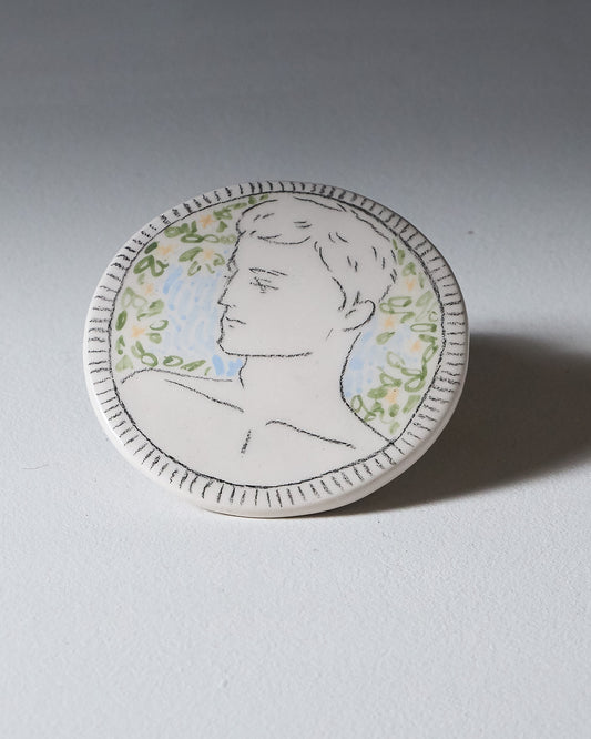 HANDCRAFTED CERAMIC COASTERS, ELDAROV.T