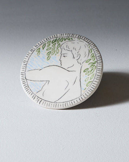 HANDCRAFTED CERAMIC COASTERS, ELDAROV.T