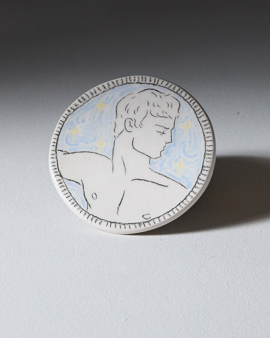 HANDCRAFTED CERAMIC COASTERS, ELDAROV.T