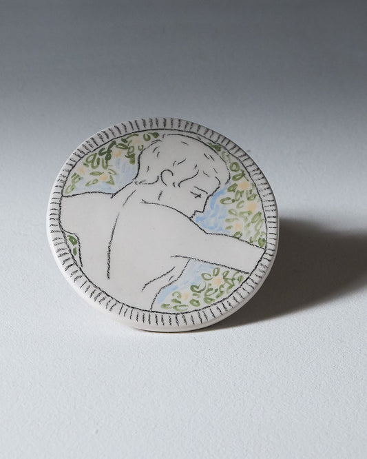 HANDCRAFTED CERAMIC COASTERS, ELDAROV.T