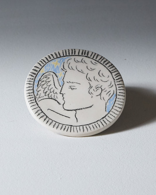 HANDCRAFTED CERAMIC COASTERS, ELDAROV.T