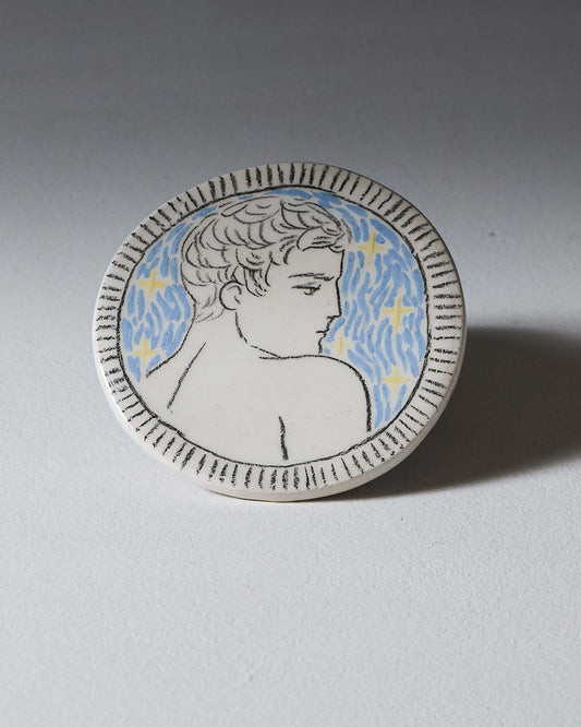 HANDCRAFTED CERAMIC COASTERS, ELDAROV.T