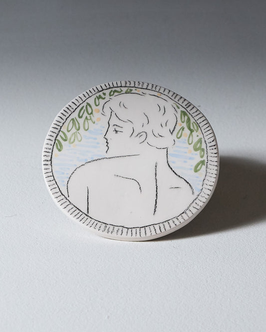 HANDCRAFTED CERAMIC COASTERS, ELDAROV.T