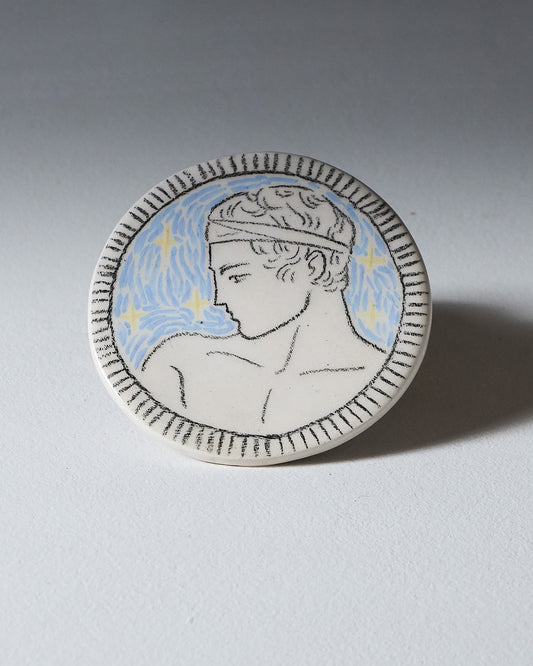 HANDCRAFTED CERAMIC COASTERS, ELDAROV.T