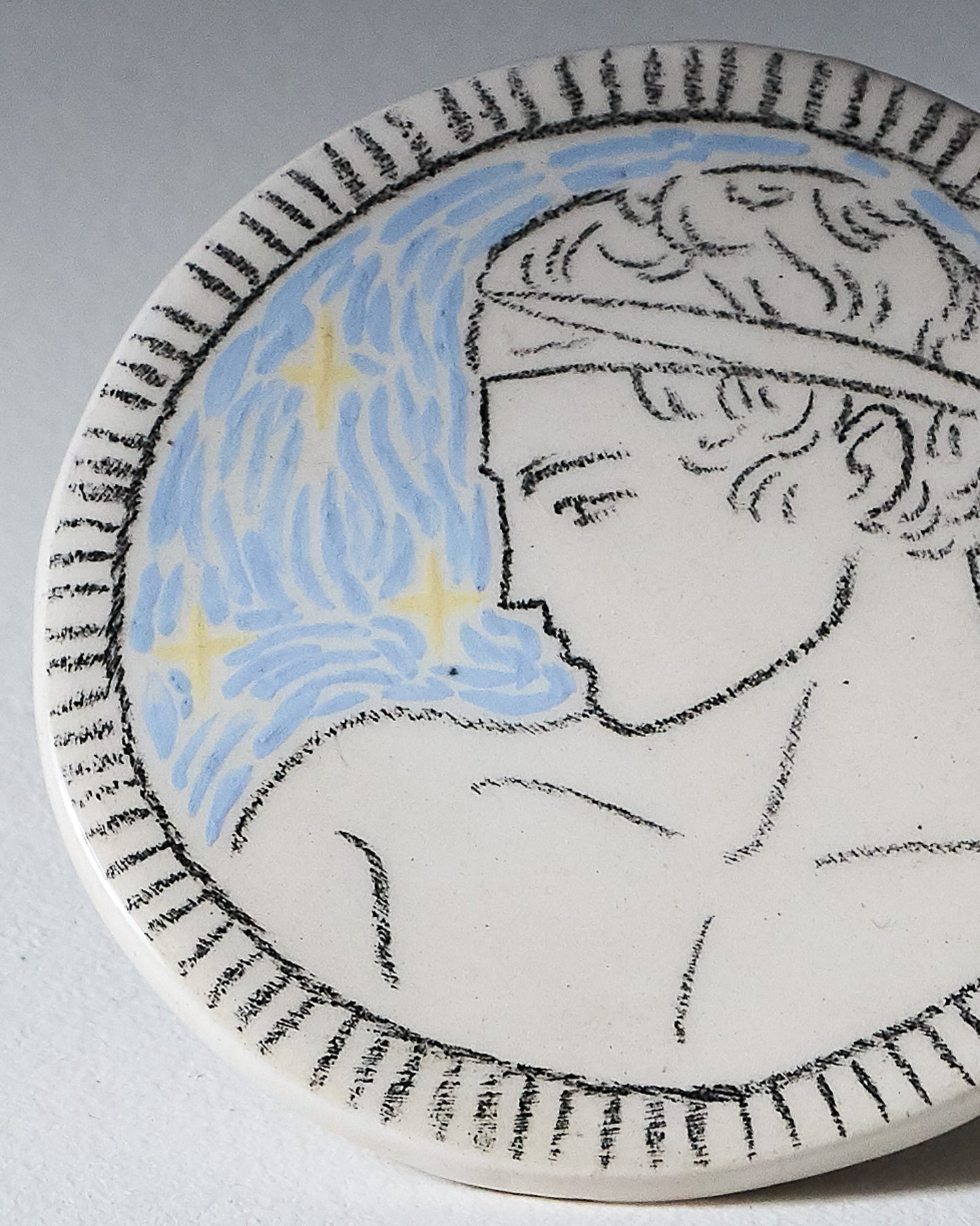 HANDCRAFTED CERAMIC COASTERS, ELDAROV.T