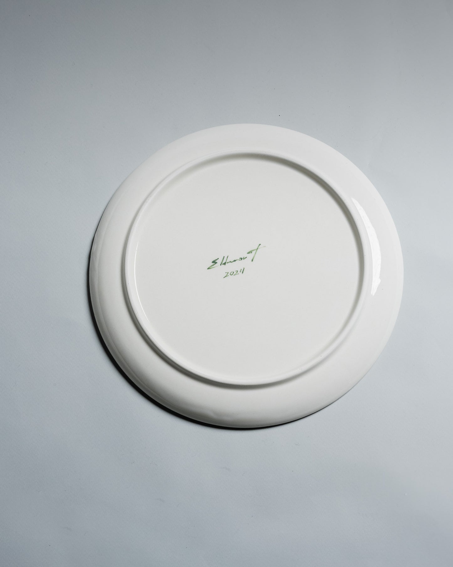 HANDCRAFTED CERAMIC PLATE, ELDAROV.T