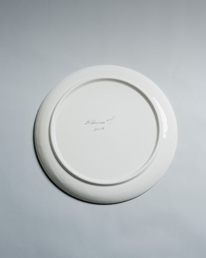 HANDCRAFTED CERAMIC PLATE, ELDAROV.T