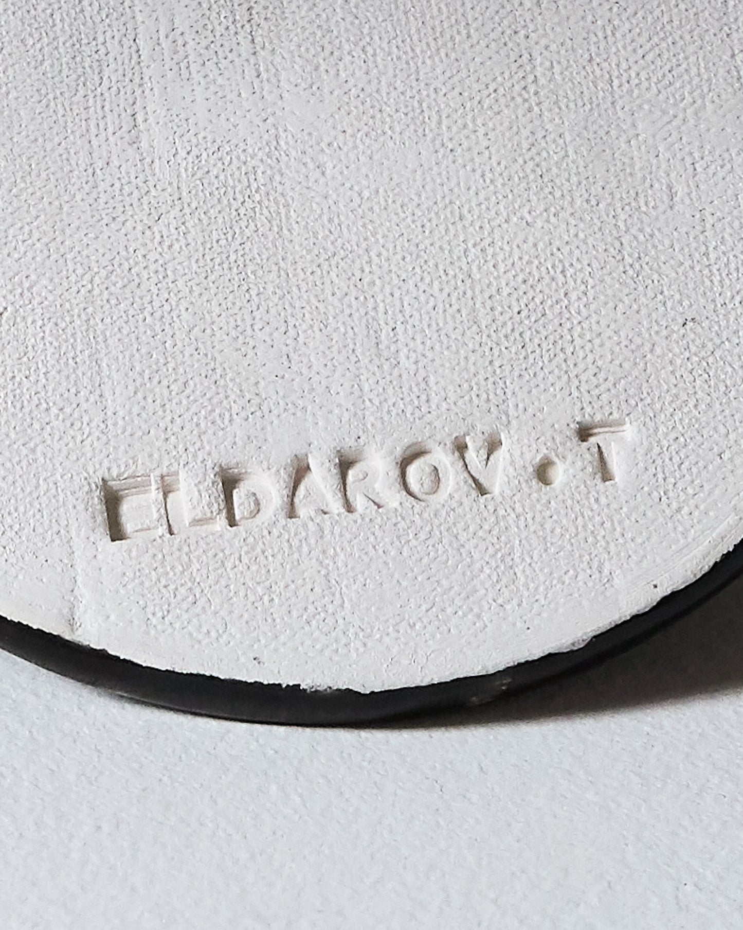 DESSOUS DE VERRE ARTISANAL EN CÉRAMIQUE, ELDAROV.T