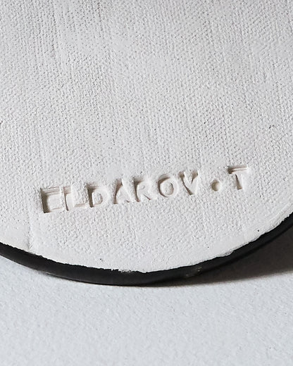 DESSOUS DE VERRE ARTISANAL EN CÉRAMIQUE, ELDAROV.T