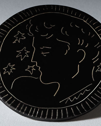 HANDCRAFTED CERAMIC COASTERS, ELDAROV.T