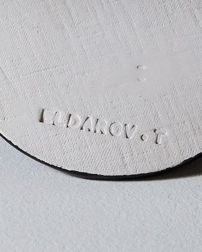 HANDCRAFTED CERAMIC COASTERS, ELDAROV.T