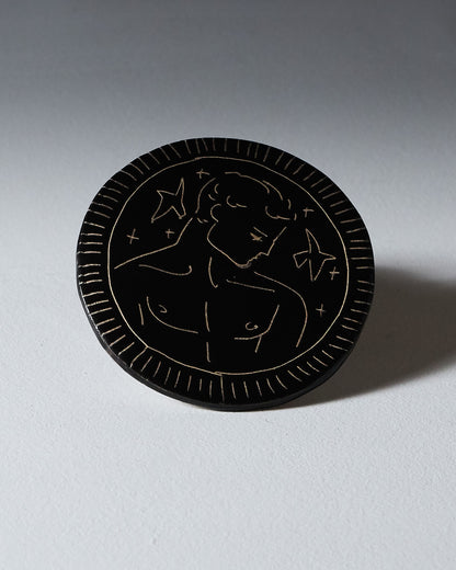 HANDCRAFTED CERAMIC COASTERS, ELDAROV.T