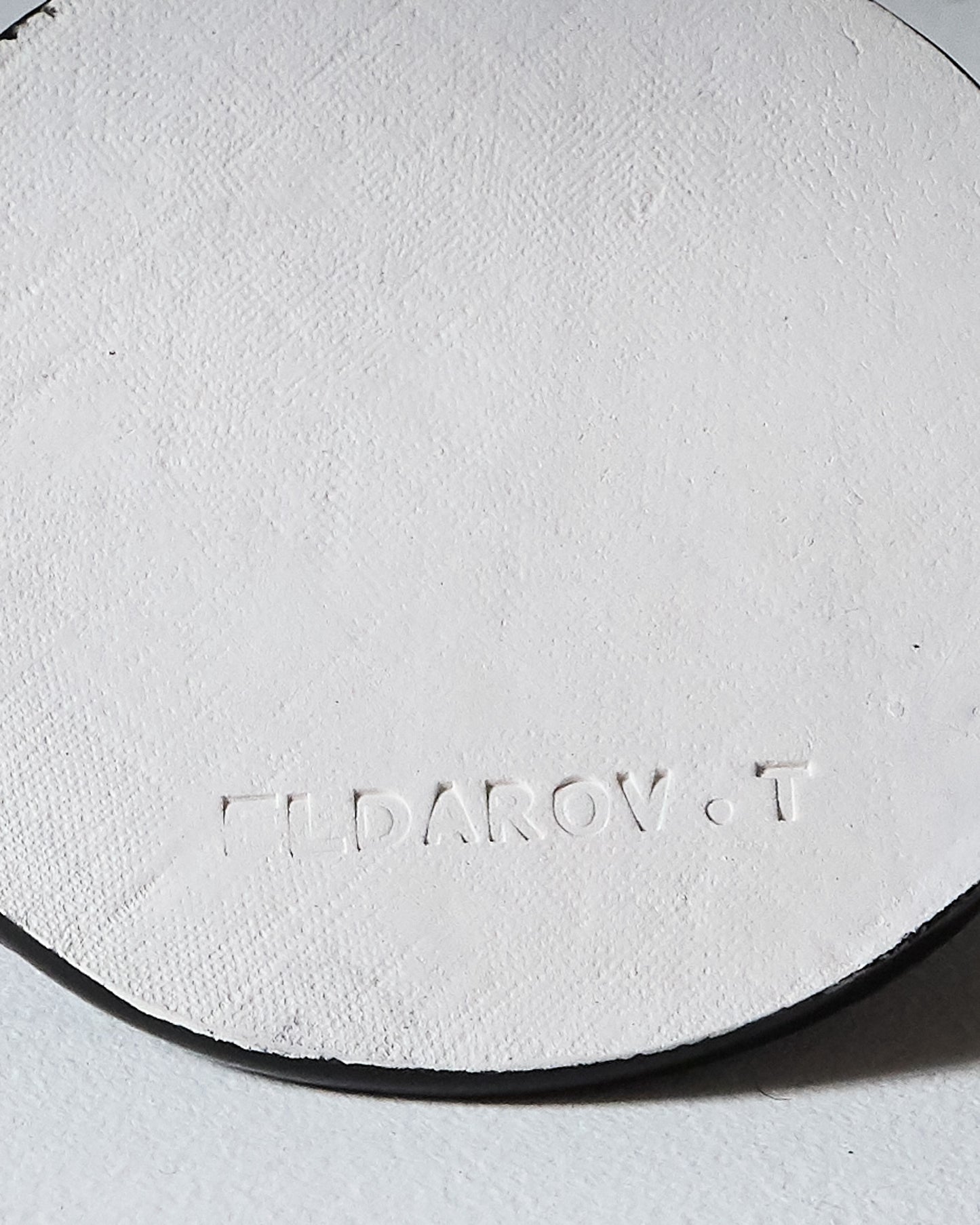 HANDCRAFTED CERAMIC COASTERS, ELDAROV.T