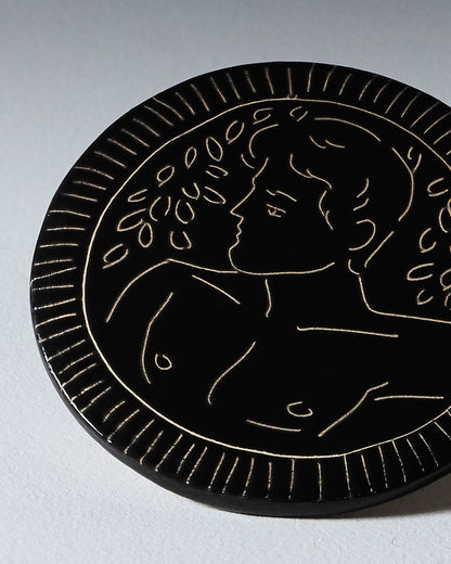 HANDCRAFTED CERAMIC COASTERS, ELDAROV.T