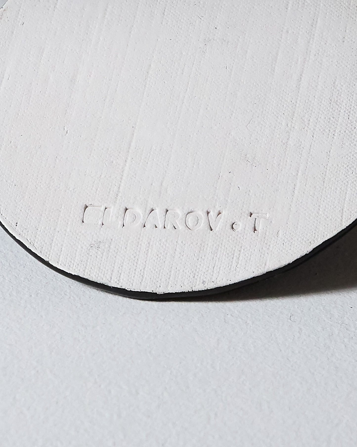 HANDCRAFTED CERAMIC COASTERS, ELDAROV.T