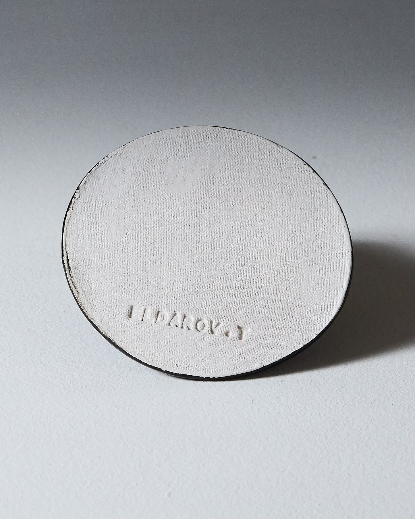 DESSOUS DE VERRE ARTISANAL EN CÉRAMIQUE, ELDAROV.T